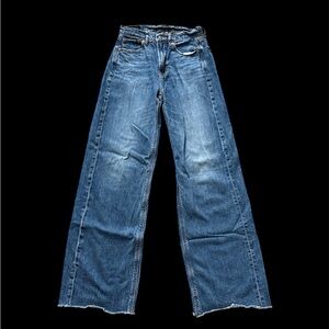 American Eagle Outfitters High Rise Blue Jeans